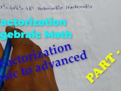 Factorization Math Slove by Bikash Edu Care Episode 11