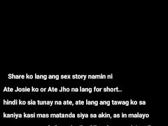 Tagalog Sex Story- Ate Jho