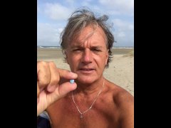 UltimateSlut Christophe NUDE BEACH PART 1