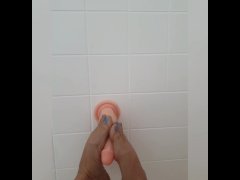 FUCKING A COCK WITH MY BARE FEET