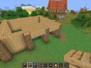 How to Make a Large_Cottage HouseIn Minecraft