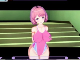 I Ruined the School's Club Room Forever_with Tennis_Racket Girl - Koikatsu Party Gameplay