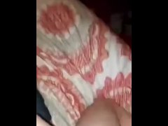 Wife squeezing on hard dick
