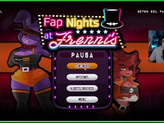 Latino Hot Cachondo FOLLA EN EL TRABAJO y SE VIENE Fap Nights At Frenni's Arcade Mode1