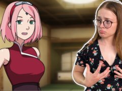 Naruto Hentai - First steps to sex with Sakura Trainer Part 1