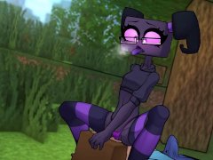 Minecraft Hentai Horny Craft - Part 15 - Ender Girl Pussy Tease By LoveSkySan69