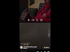 Yeahitsrell23 12inch Instagram Live Jacking off