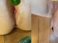 Big cucumber - don't get in the ass!