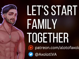 [M4F] Let’s Start A Family TogetherGentle Mdom Husband_ASMR Audio_Roleplay