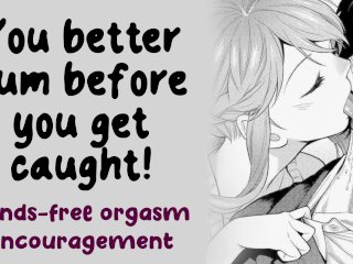 Stranger Whispers In Your Ear Until You Cum Hands-Free_Public Orgasm Encouragement_RP