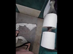Pissing all over park bathroom