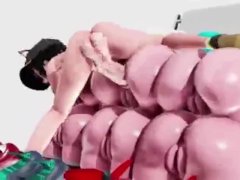 Futa Futanari Anal Orgy Gangbang Huge Cumshots 3D Hentai