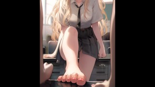 Hentai Foot Fetish Captions - Free Anime Foot Worship Porn Videos from Thumbzilla