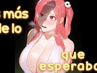 ALUMNA TIERNA CHUPA EL PENE CALIENTE_DEL PROFESOR... Asmr EspañolAnime