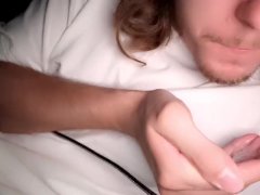 spitting on my cock