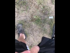 Solo Male Outdoor Pissing Compilation