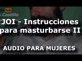 JOI #2 - Instrucciones Para Masturbarse (sabanas) - Audio_Para MUJERES - Voz DeHombre - España ASMR