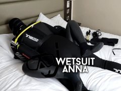Scuba diving gear + wetsuit sex full video onlyfans/wetsuitanna