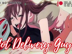 Fucking The Pizza Delivery Guy! Hot Delivery Guy! ASMR Roleplay [M4F]