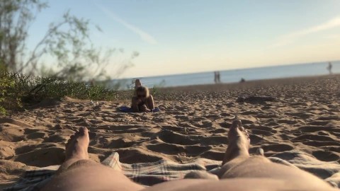 Monster Cock Beach Couple - Beach Dick Flash Porn Videos | Pornhub.com