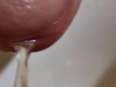 Close up pee
