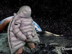 Two Puffers Sewn Together Into Monster Down Jacket Get Load of Cum