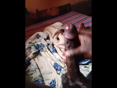 Practicing cock massage