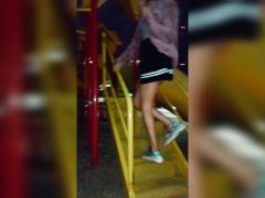 Sexo en un parque público