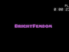BrightFemdom Audio - found footage Origin Story - SPH exposure chastity first-time domming