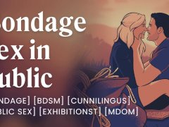 Rope bondage sex in public [bondage] [bdsm] [erotic audio stories]