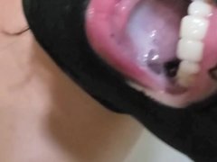 Cuckold films Two cum in mouth