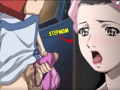 🔸Step Mom Caught Her Stepson Masturbating With Her Lingerie Uncensored Hentai🔸