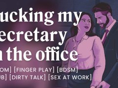 Showing my submissive secretary who's in charge [mdom] [erotic audio stories]