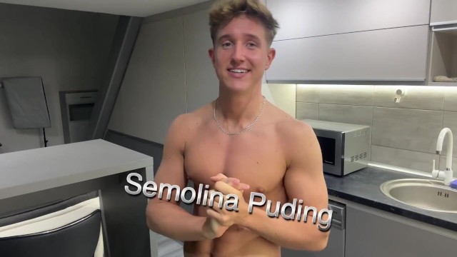 Semolina Puding , Naked Cooking - Pornhub.com