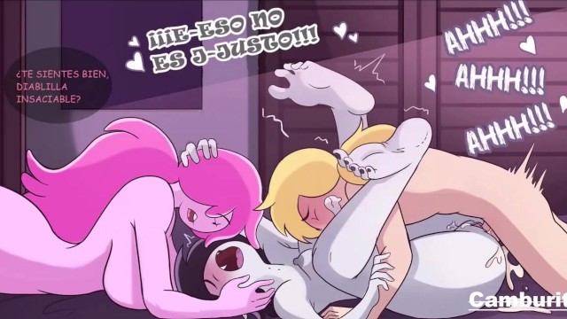 Finn Folla A Marceline Y Dulce Princesa